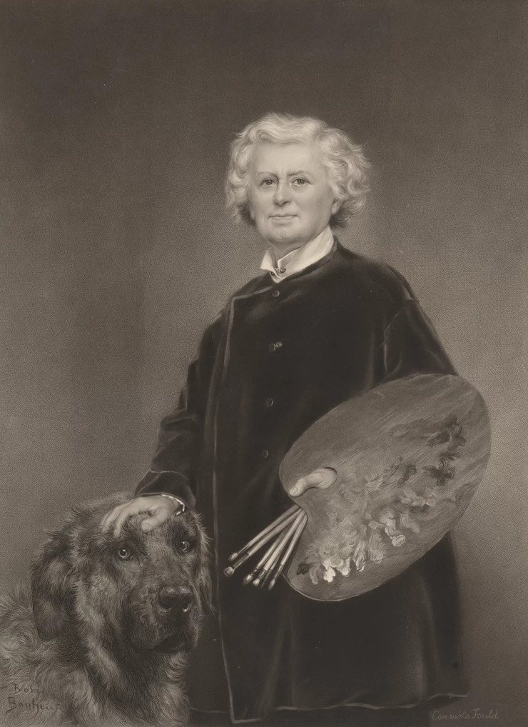 Portrait with Dog